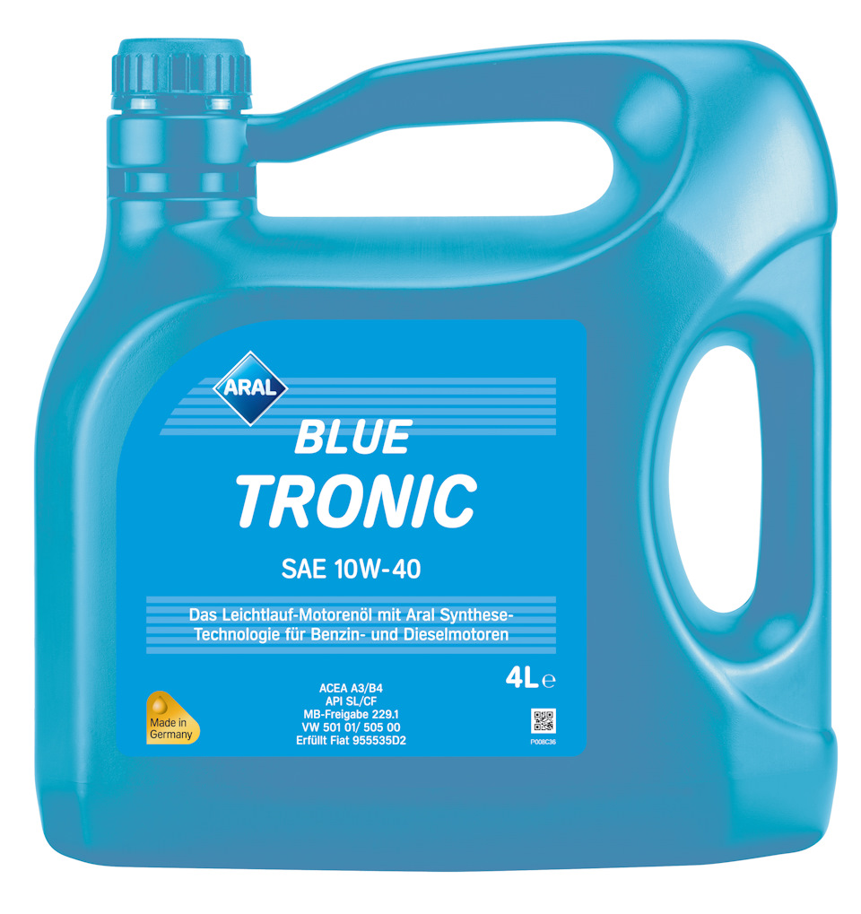 Заміна мастила ARAL Blue Tronic 1