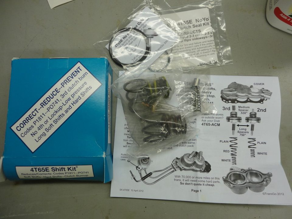 Shift kit 4T65EV-GT 1