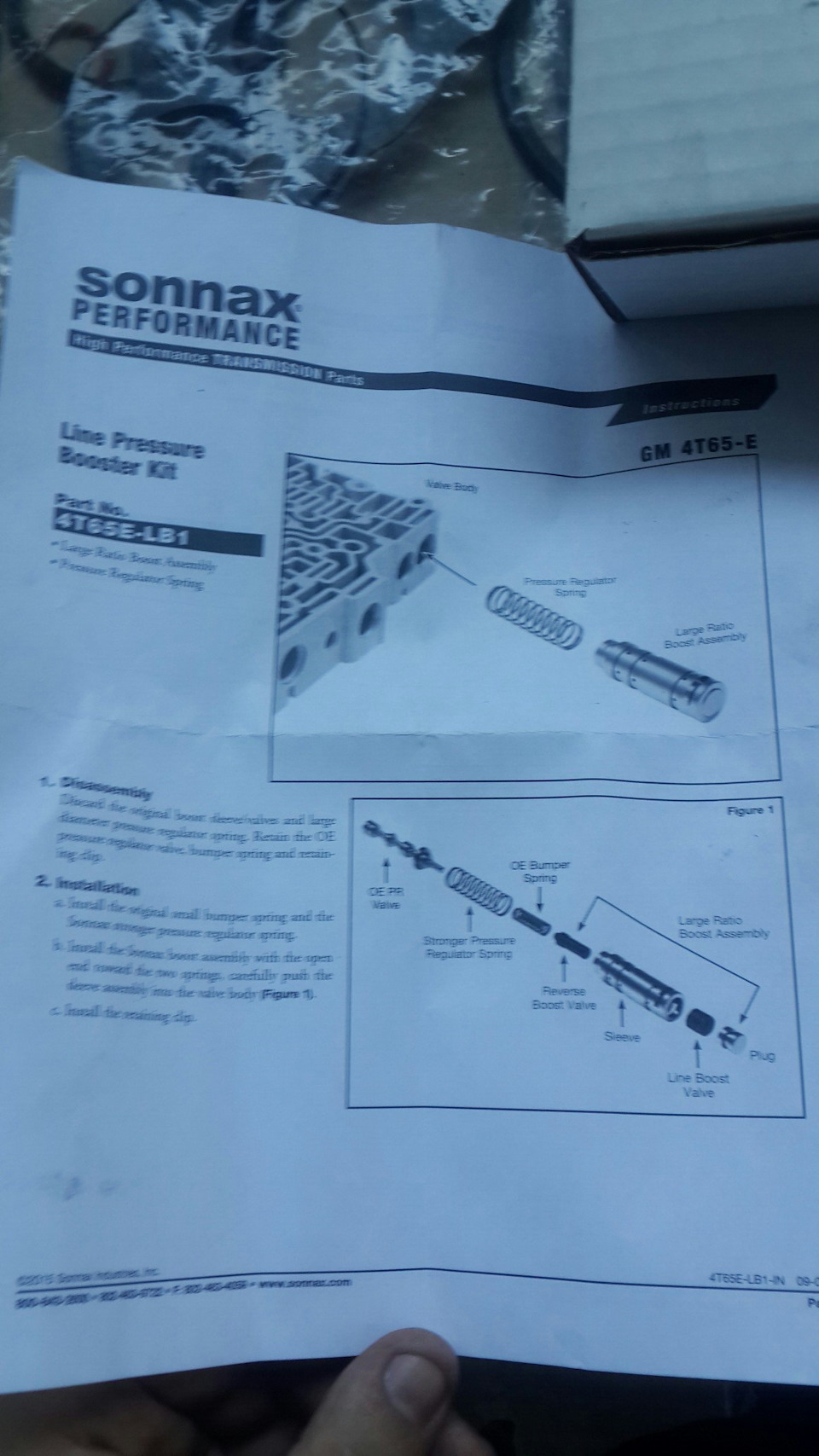 Shift kit 4T65EV-GT 5