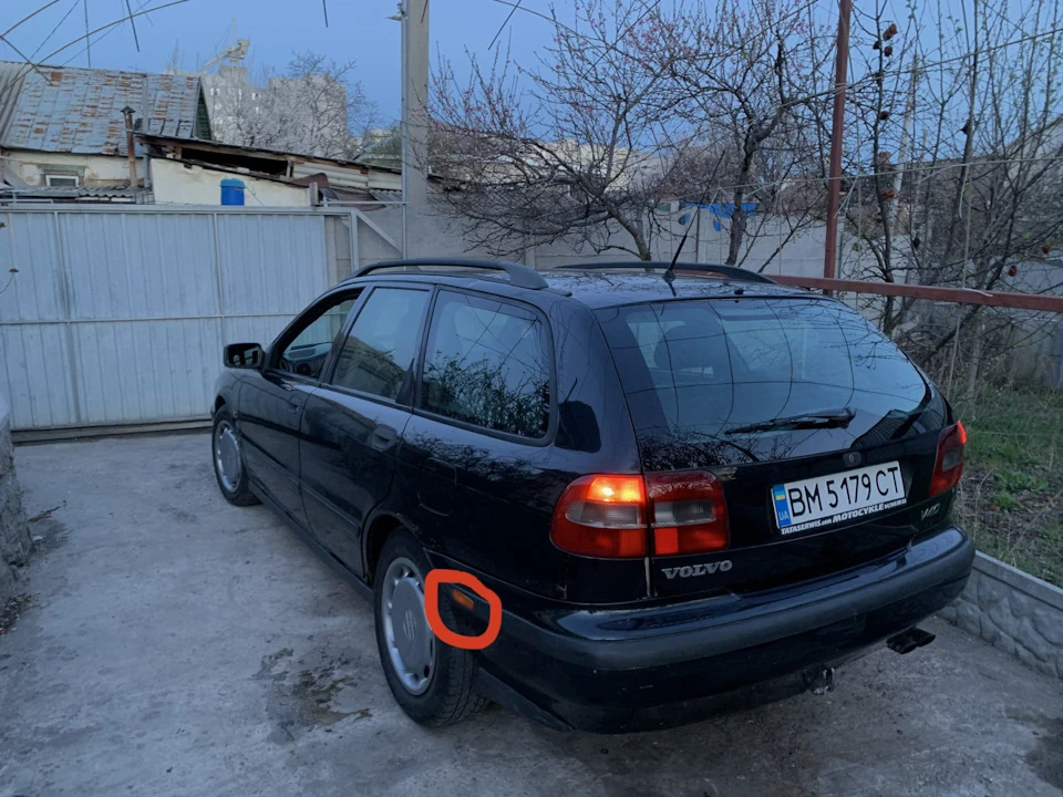 Габарити в бампері