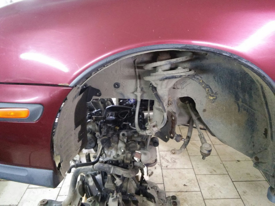 Обмін двигуна volvo v40 1.8 (120 к.с.) на volvo v40 1.9 turbo T4 (200 к.с.) 5