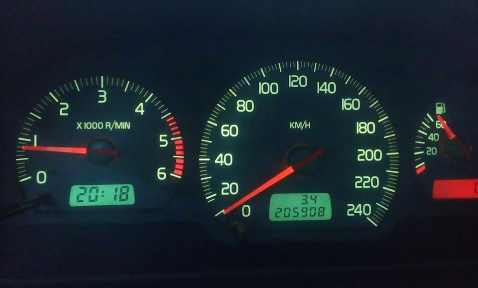 Дальнобій, повний бак та промивання паливної системи Volvo V40 1.9 дизель