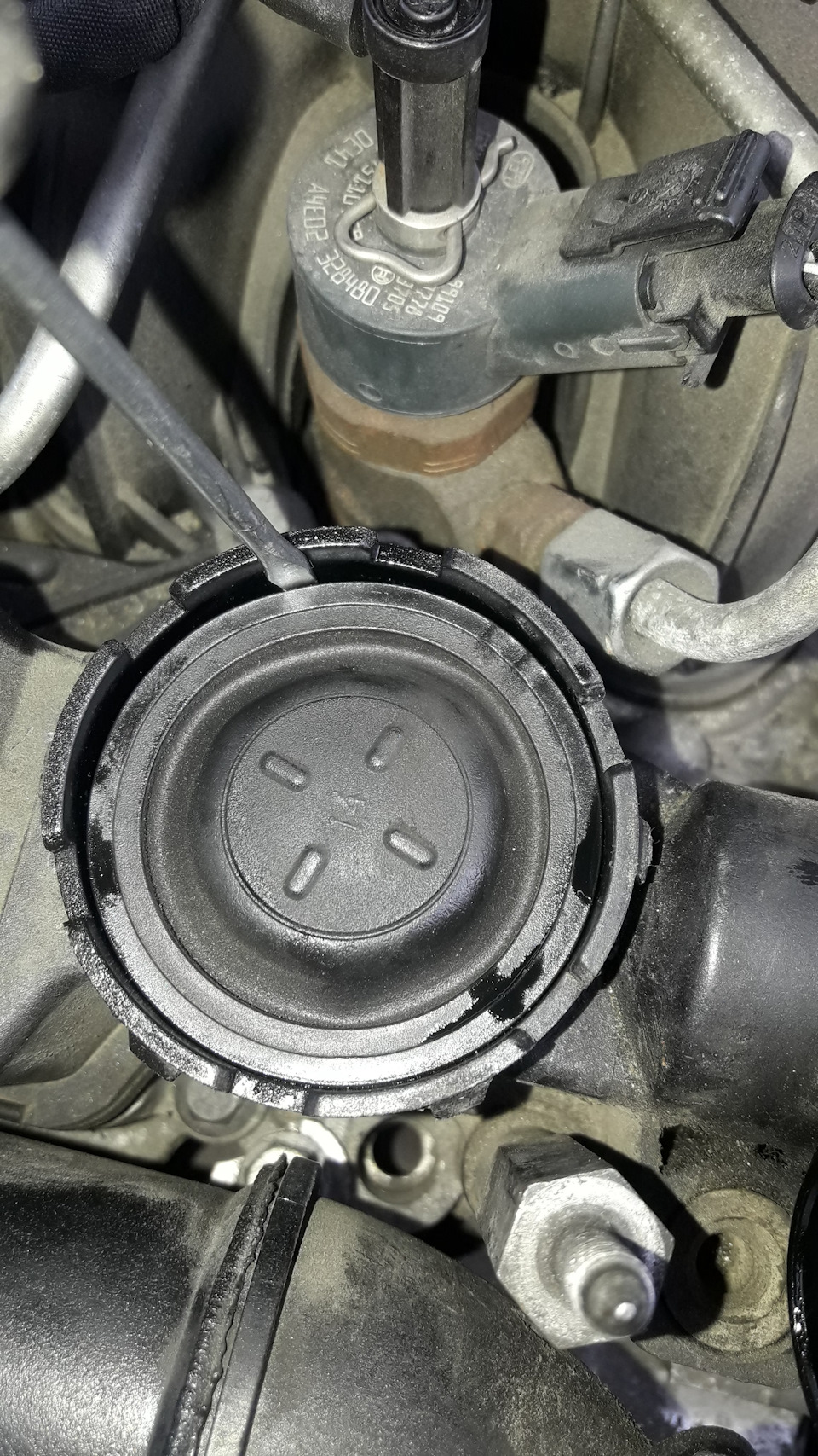 Спливе масло на виході з інтеркулера. 1,6HDi, Volvo V50 1.6D, D4164t. ВИРІШЕНО! 4