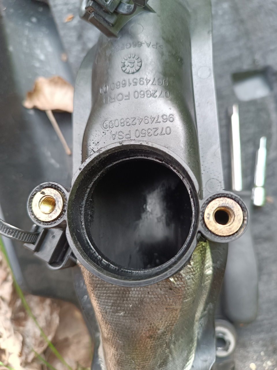 Чистка впуску та трубки EGR 1.6 D2 5