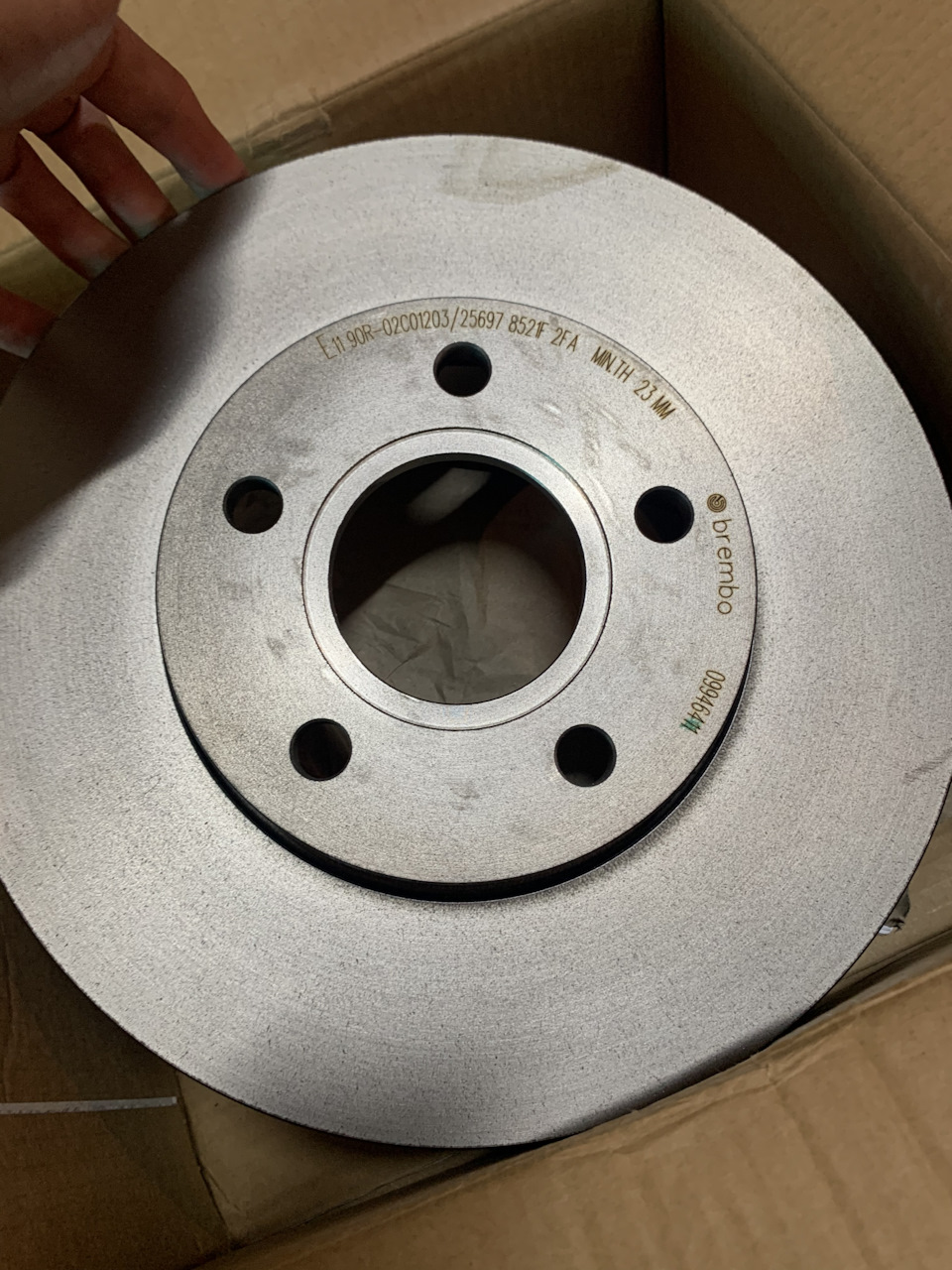 Заміна гальмівних дисків (Brembo) та повне ТО. 2