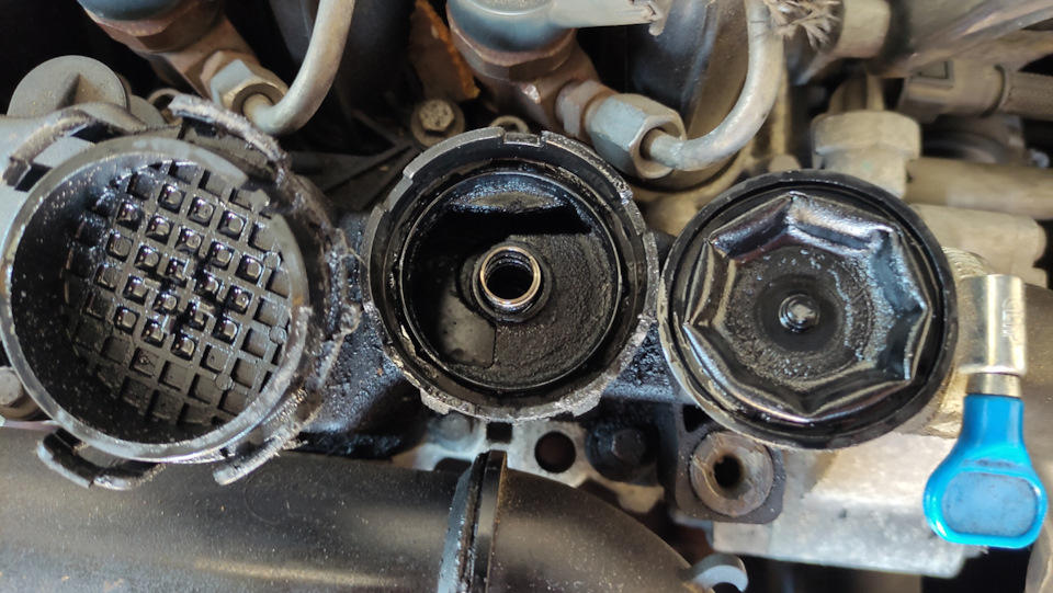 Заміна мембрани 1.6hdi volvo v50 5
