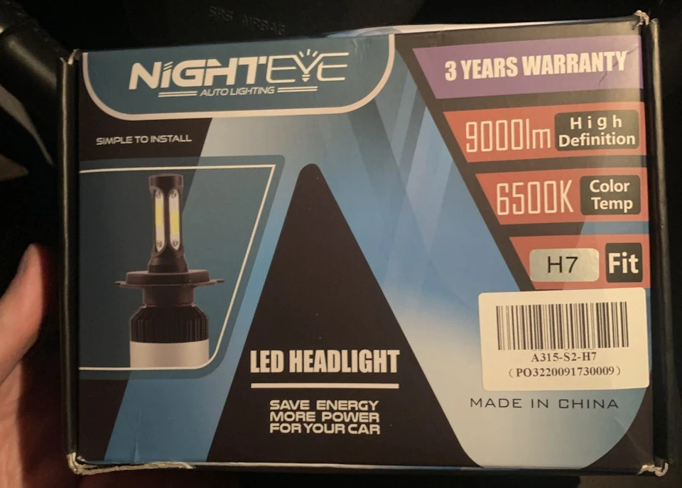LED у ближнє світло(експеримент)