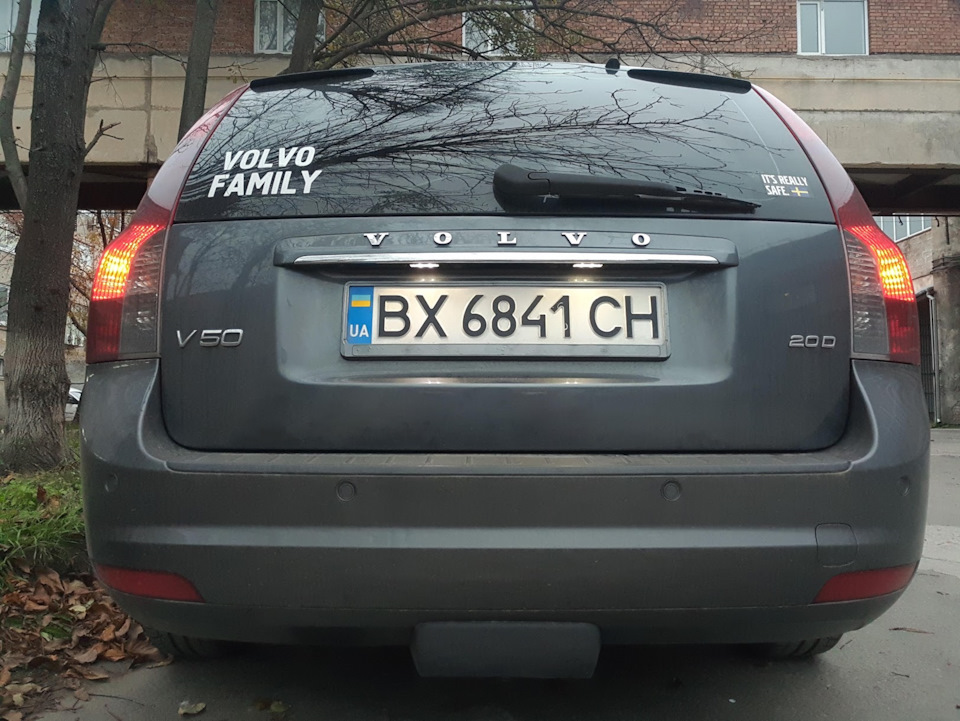 Світлодіодне підсвічування номерних знаків 3