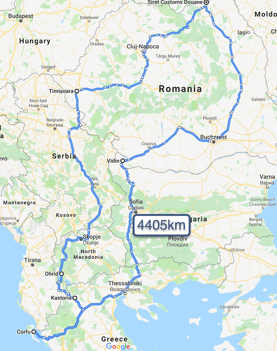 Літня подорож - Корфу 1