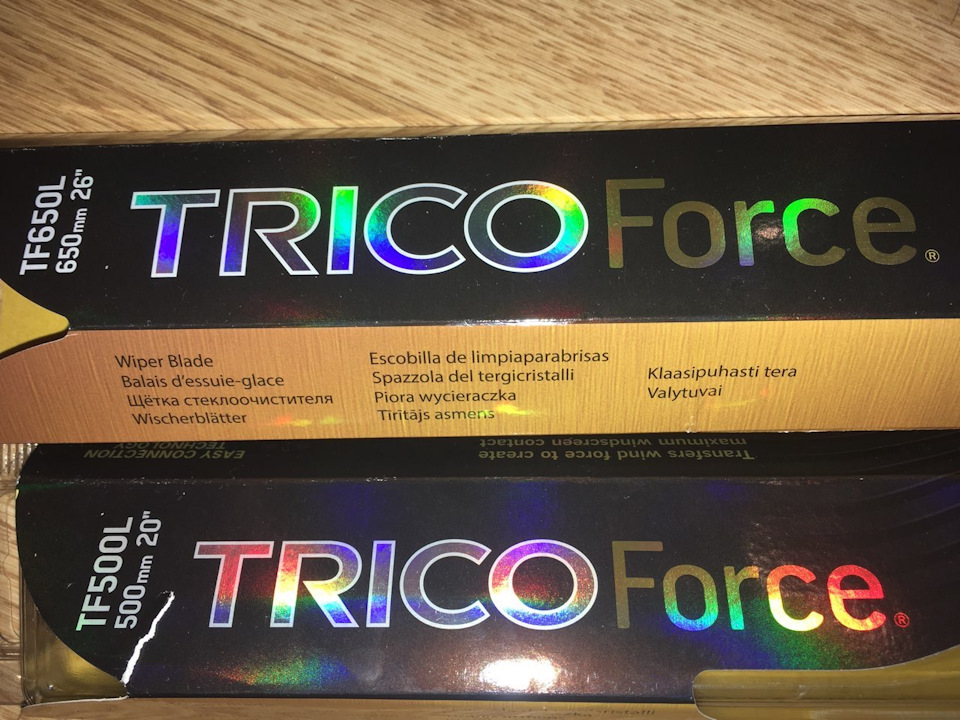 Двірники TRICO Force 4