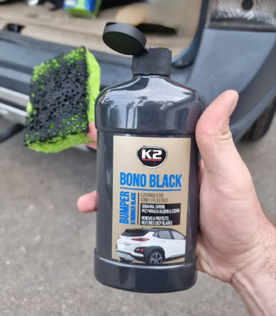 Відновник нефарбованих бамперів K2 Bono black