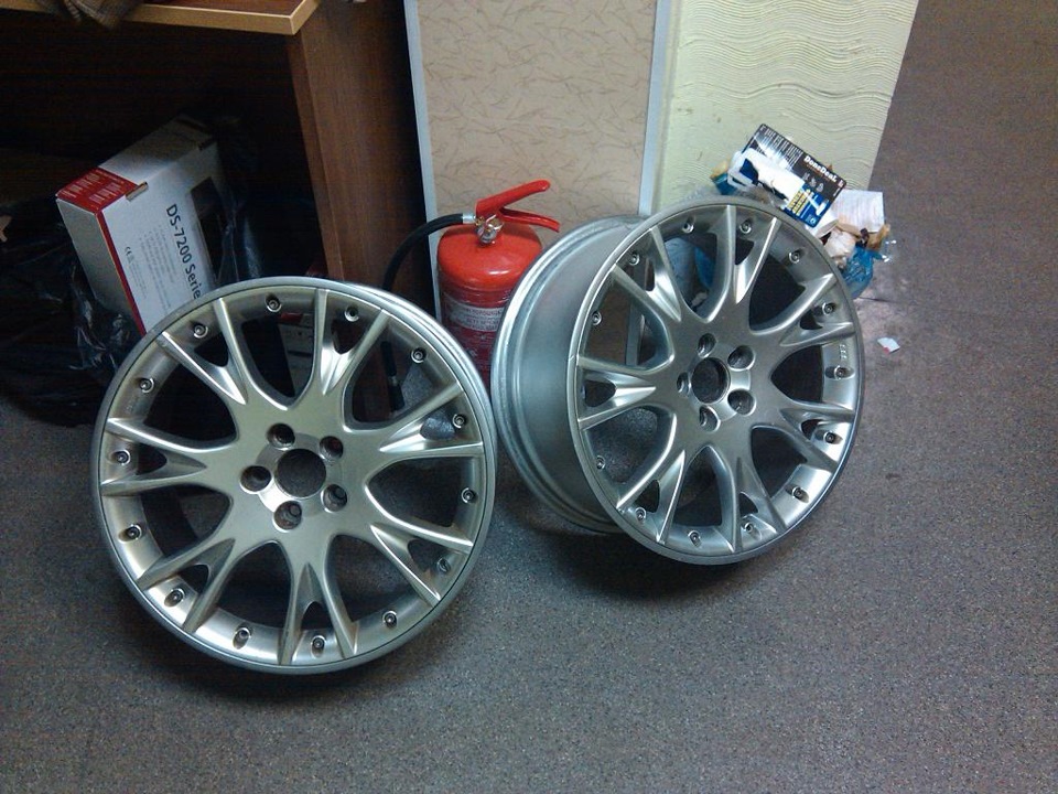 ремонт 18тих моїх BBS 4