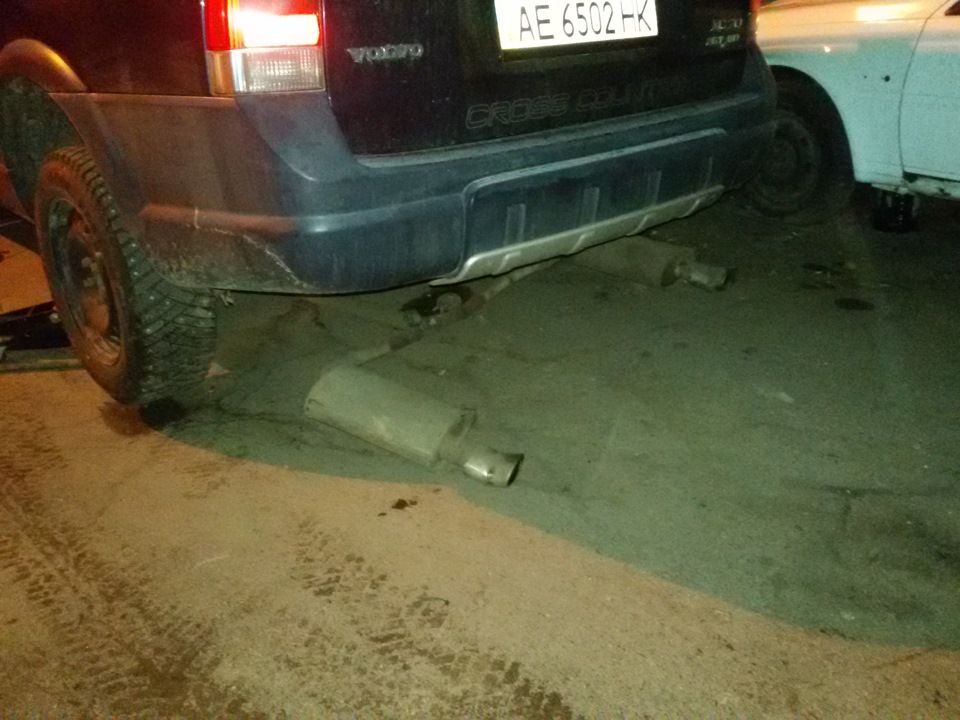 відновлення вихлопу або як я грав у зварювальника 4