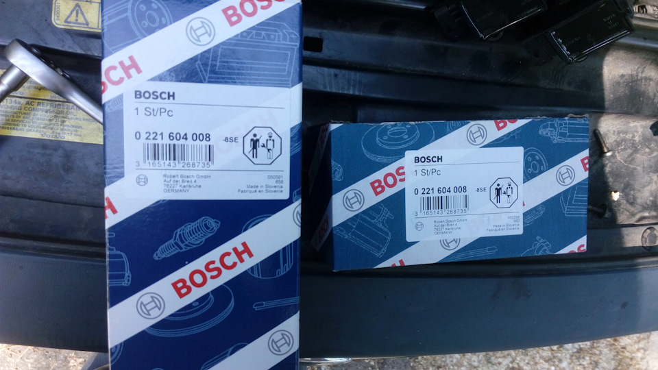 Набридло четверило, заміна котушок на BOSCH 0221604008 2