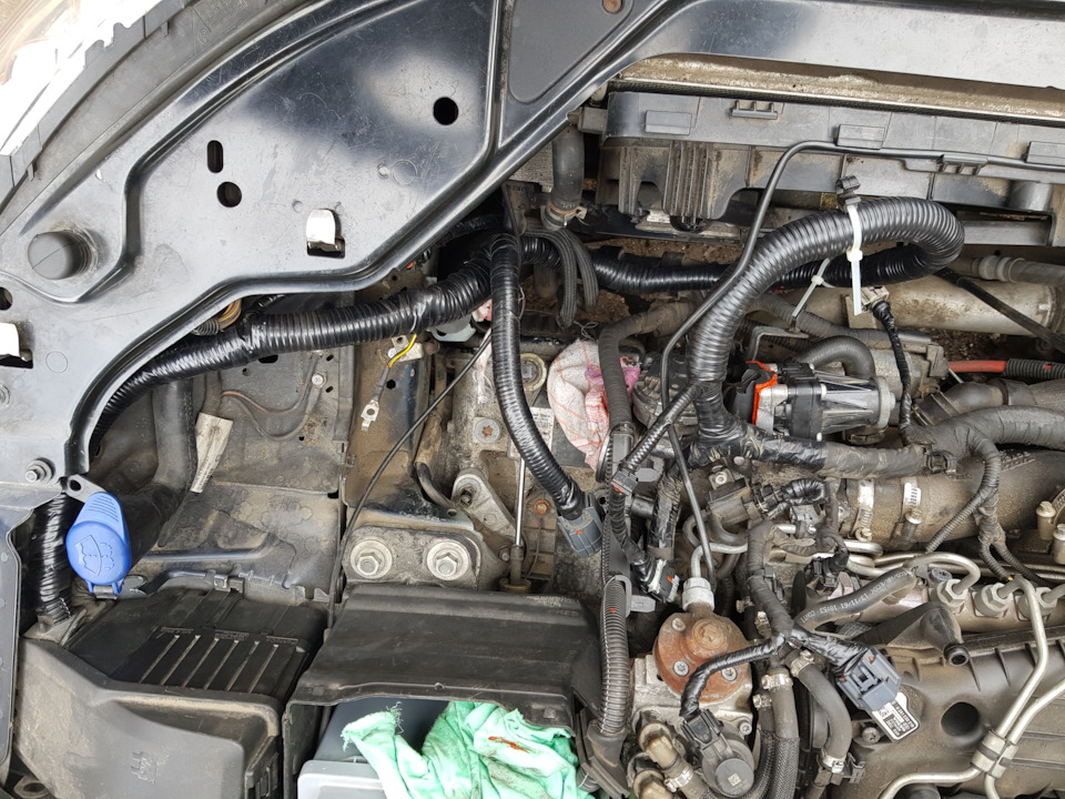 2️⃣.Ревізія проводки підкапотного простору на Volvo XC 70 2011р. 4