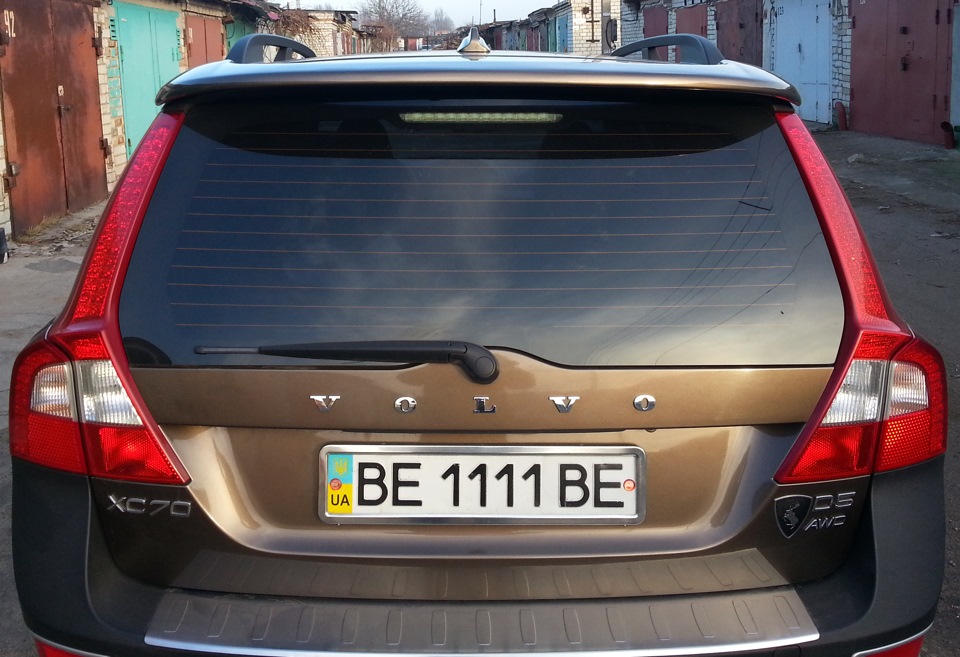 спойлер ХС70 5