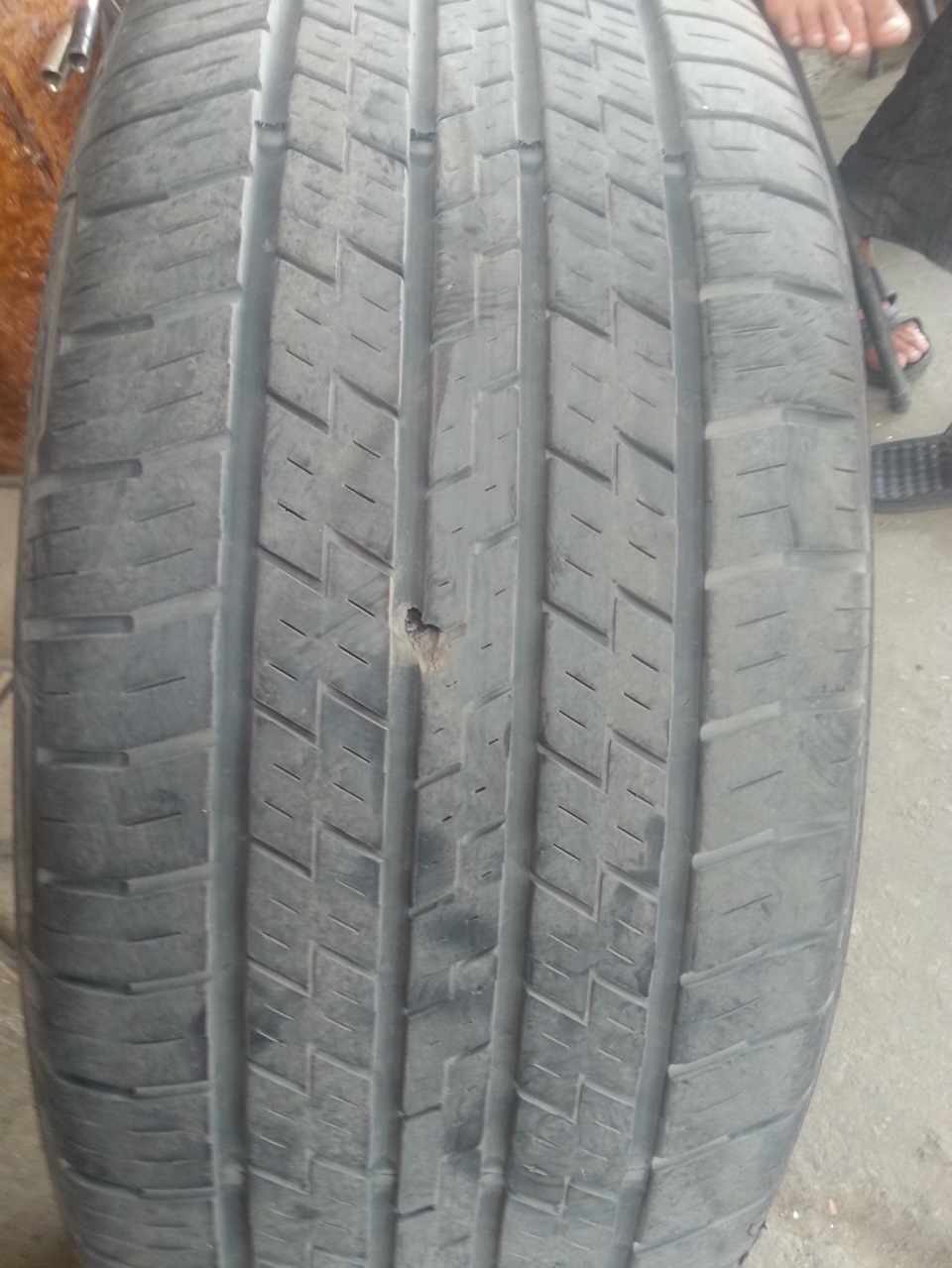Заміна шин 55х на 235/60 R17 1