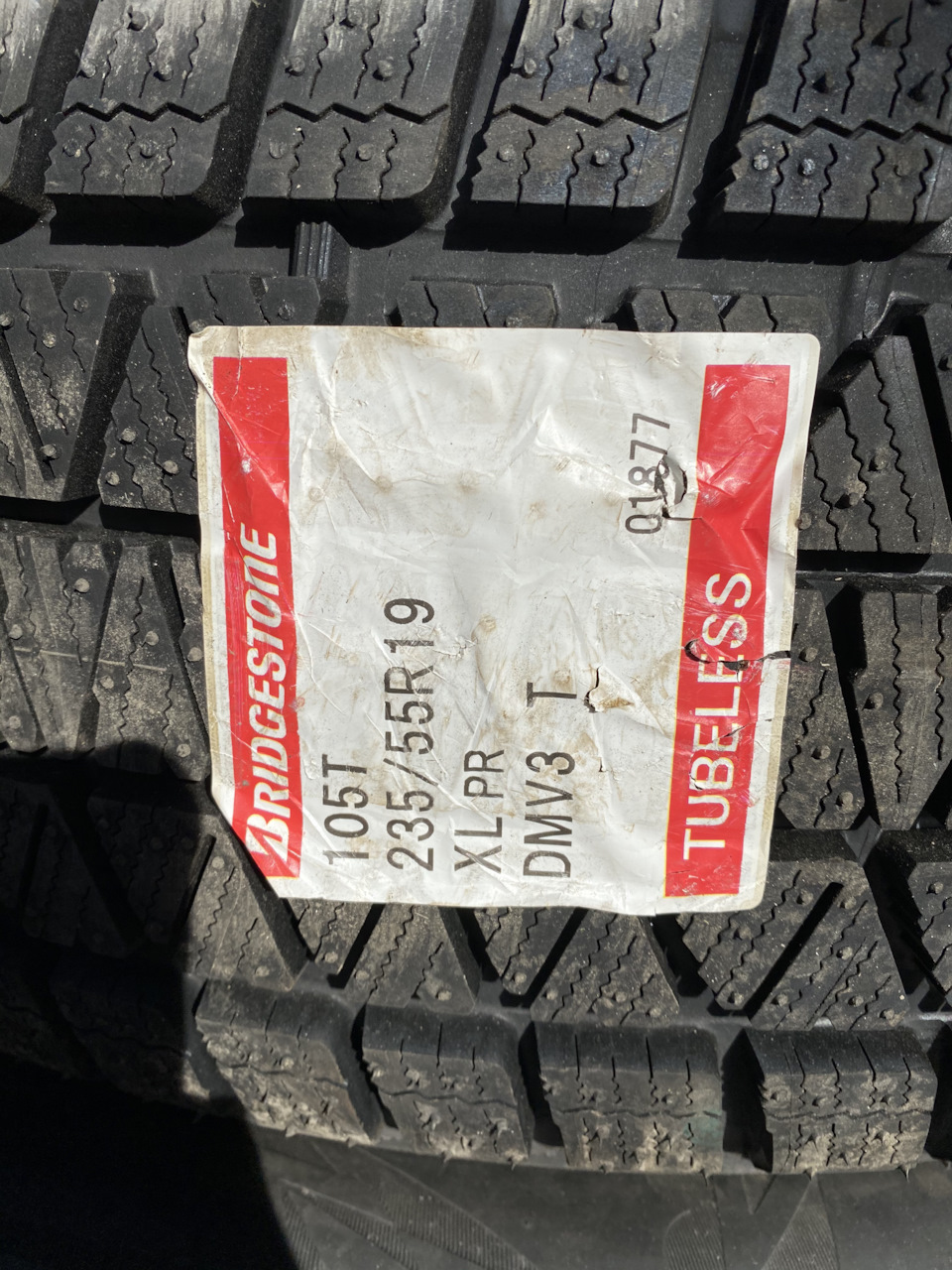Зимова гума Bridgestone Blizzak DM V3 235/55 R19 2