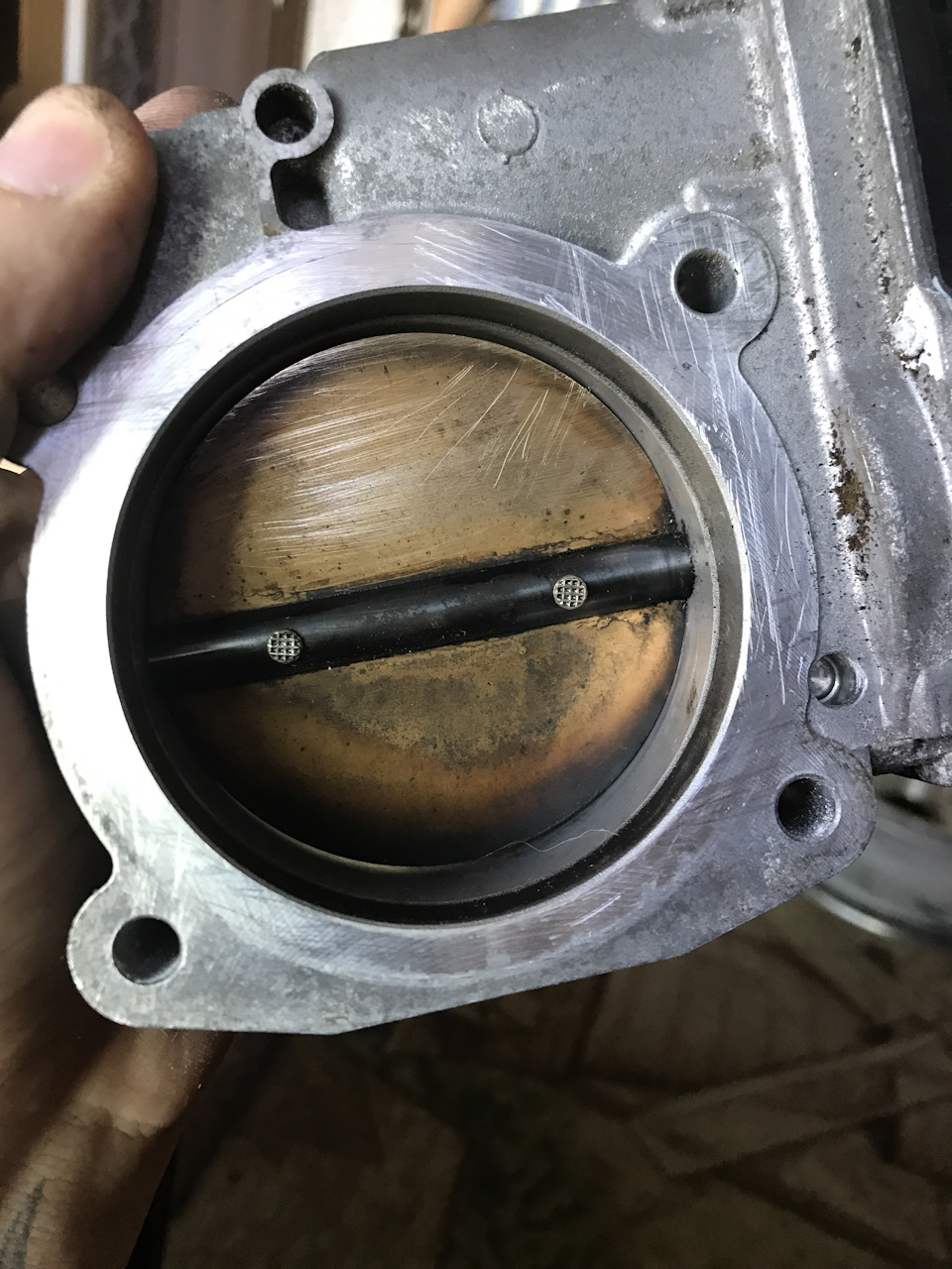 Смерть дроселя на V8 4