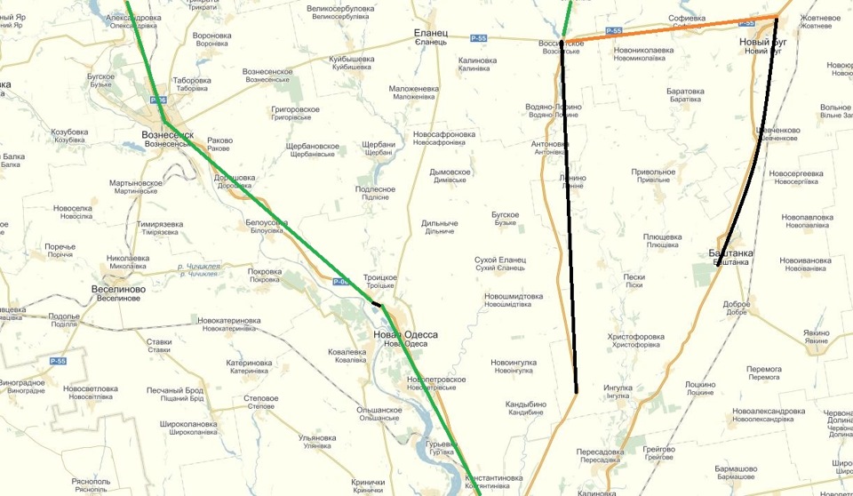 Кременчук-Залізний порт, огляд маршрутів. 3