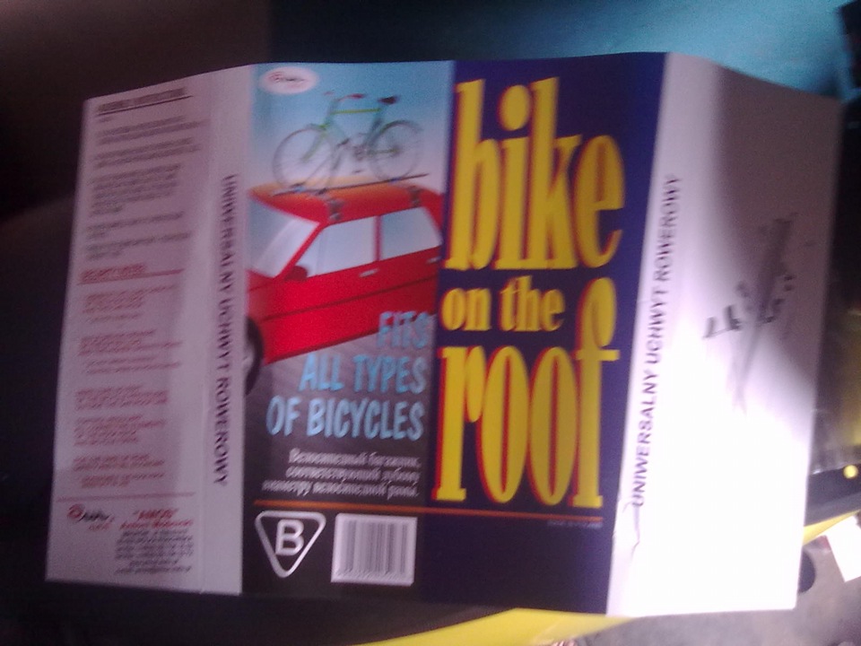 Багажник для перевезення велів 1