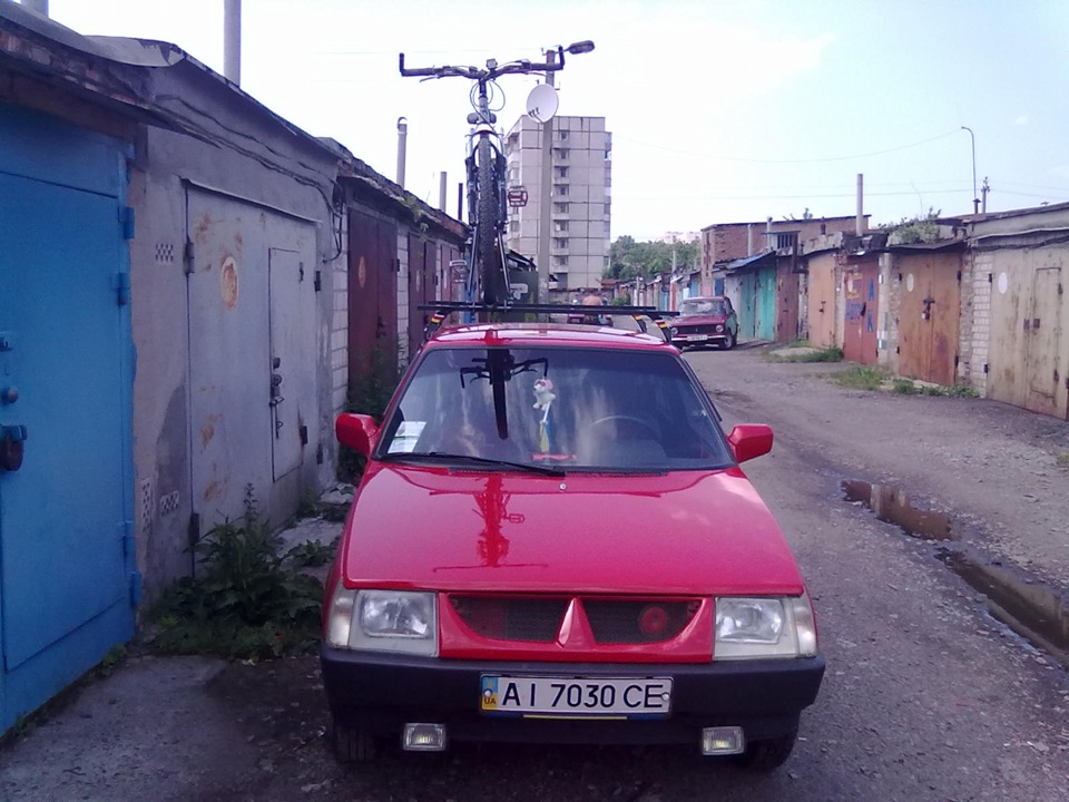 Багажник для перевезення велів 2