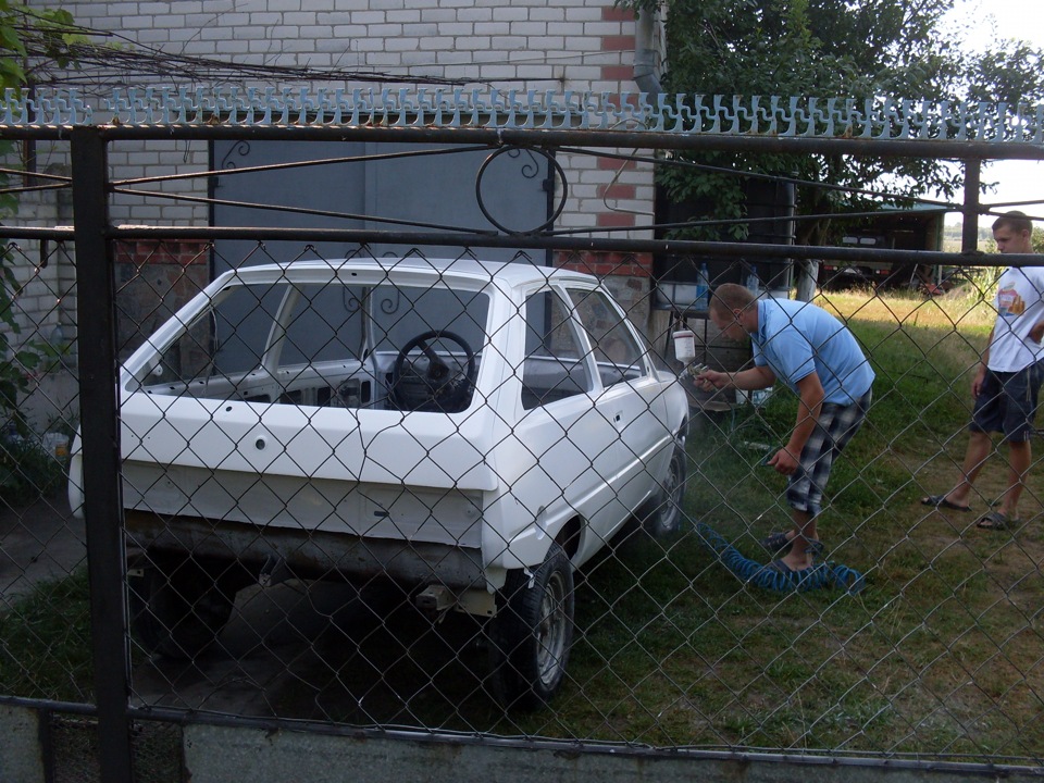 Сам процес фарбування та складання автомобіля! 4