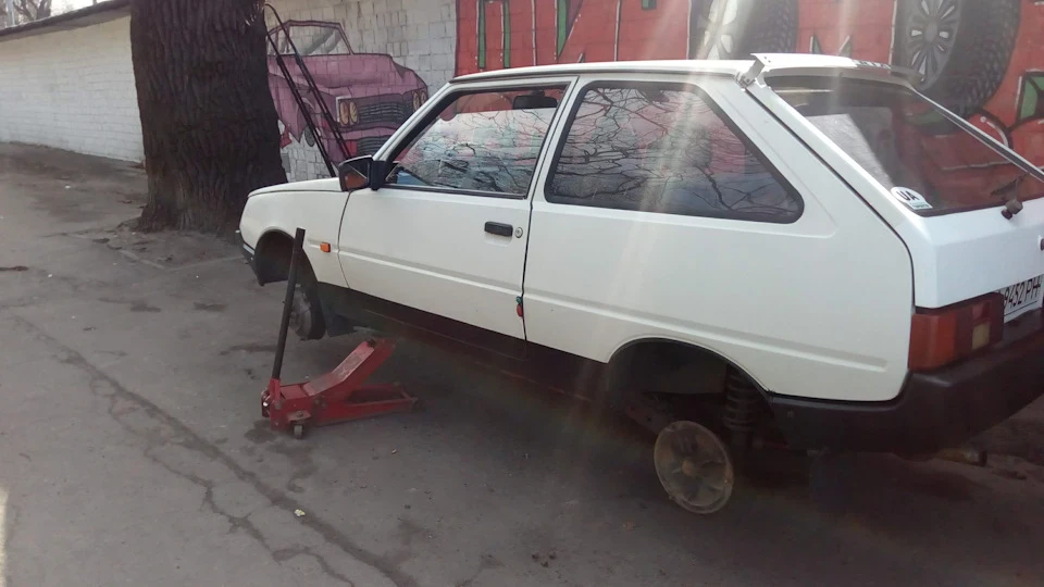 Нова гума та гальмівні диски