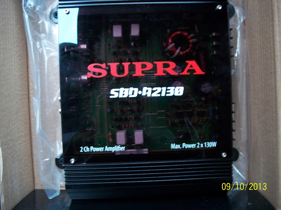 Підсилювач SUPRA SBD-A2130 приїхав! 1