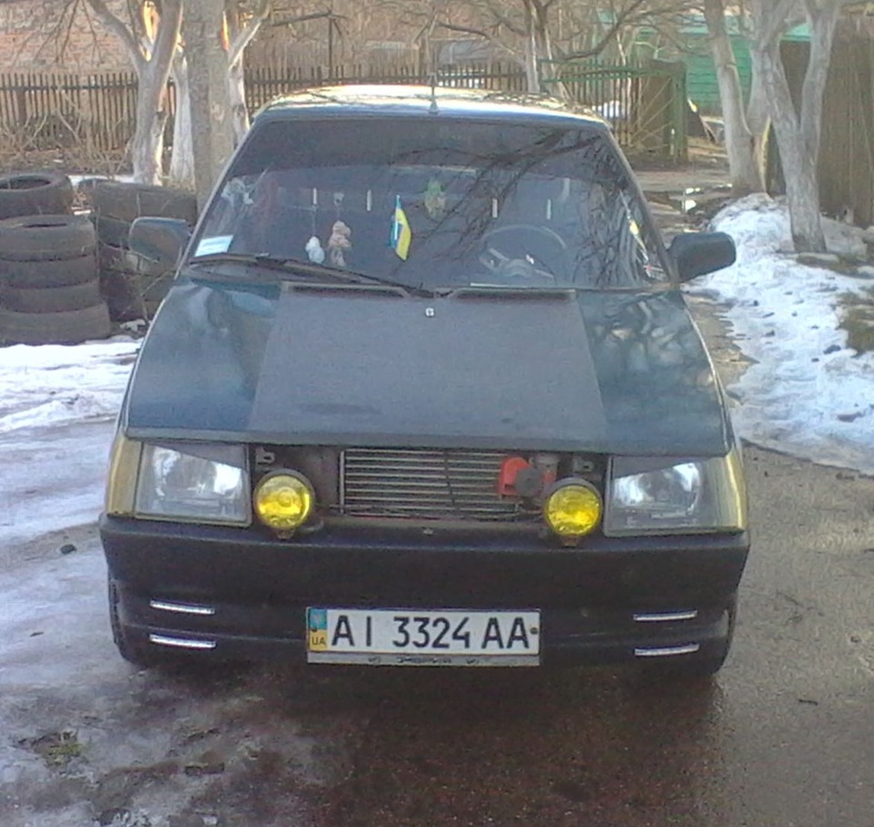 Бампер, губа, спрей, результат. 3