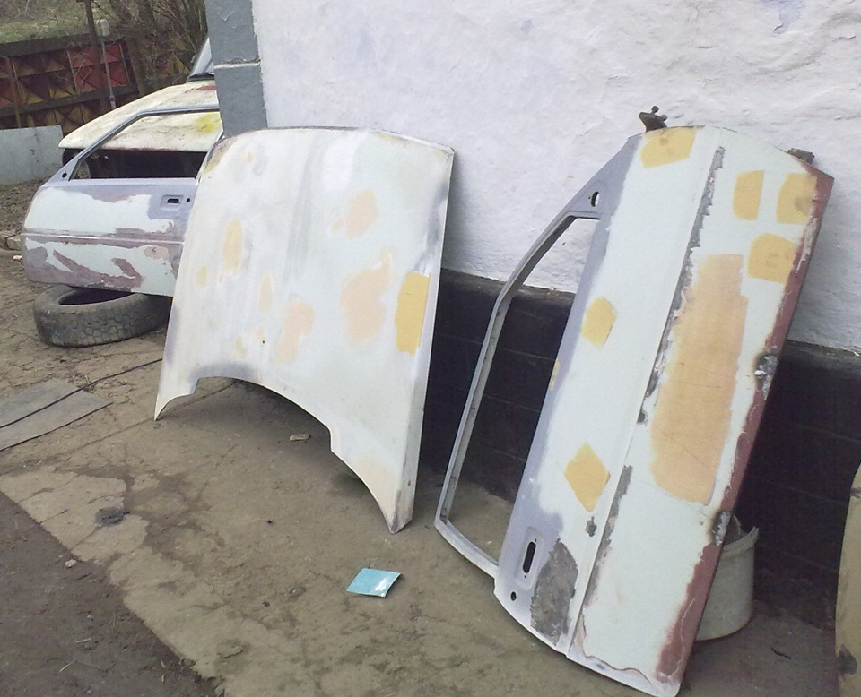 Підготовка до фарбування та складання. 1