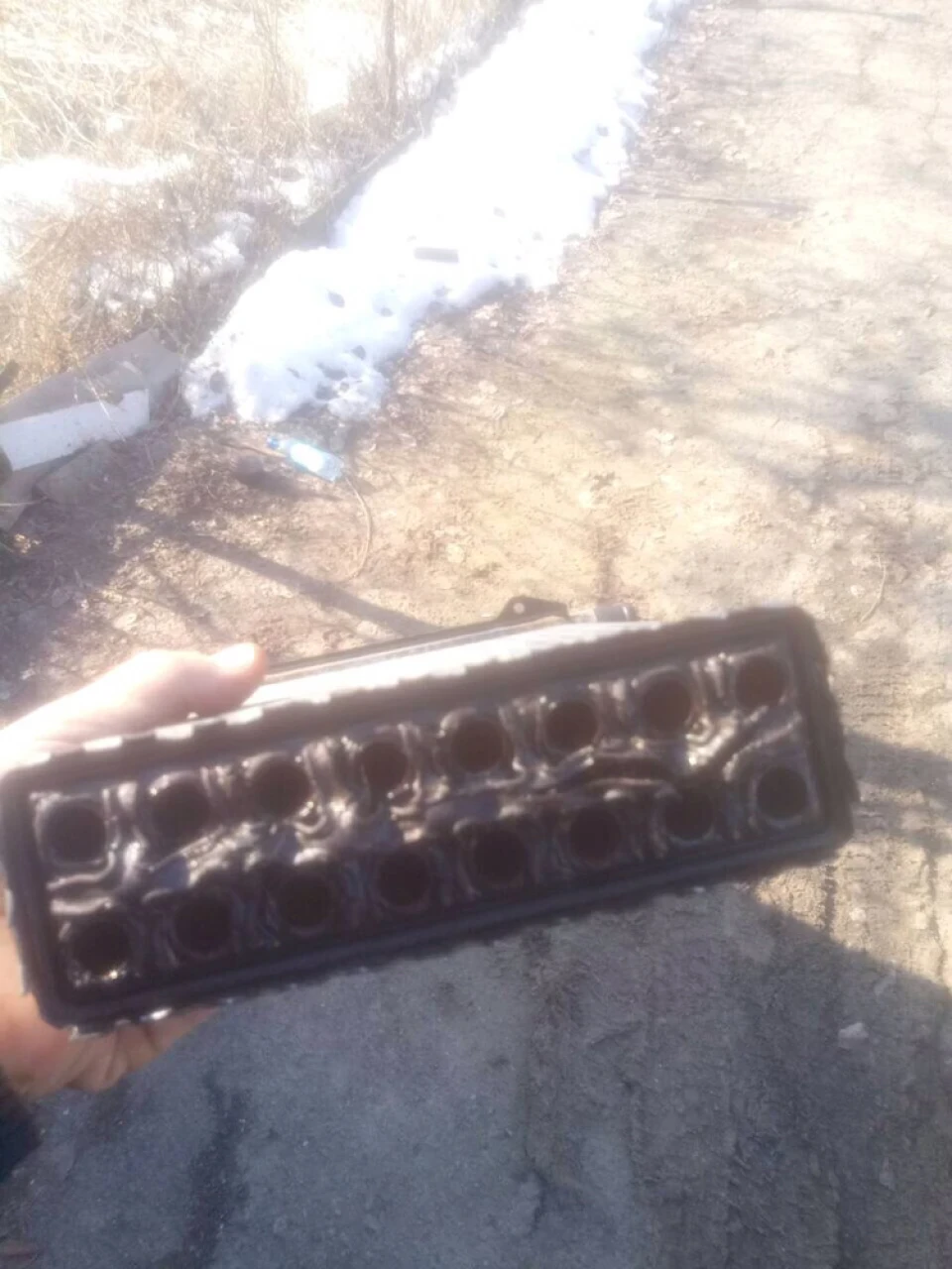 Радіатор пічки поплив
