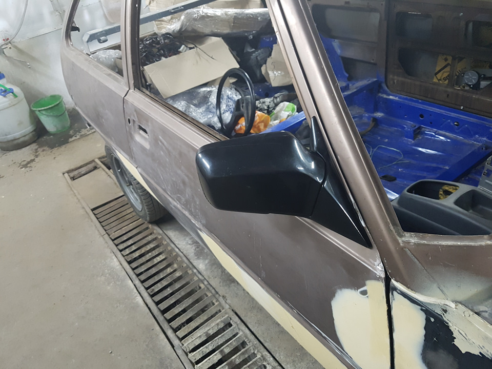 Встановив дзеркала BMW E34 у таврію 4
