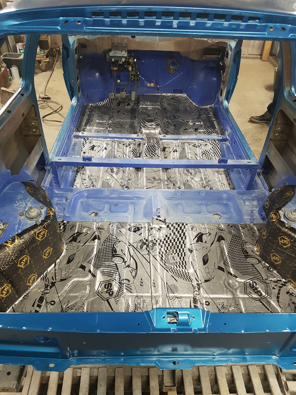 Віброшумоізоляція таврії STP ч.1 4