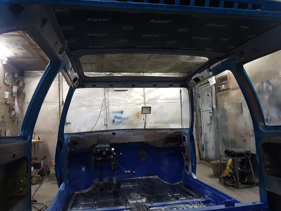 Віброшумоізоляція таврії STP ч.1 1