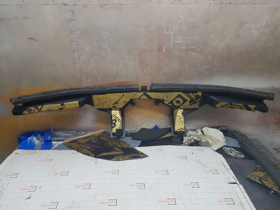 Віброшумоізоляція таврії STP ч.4 торпеда 2