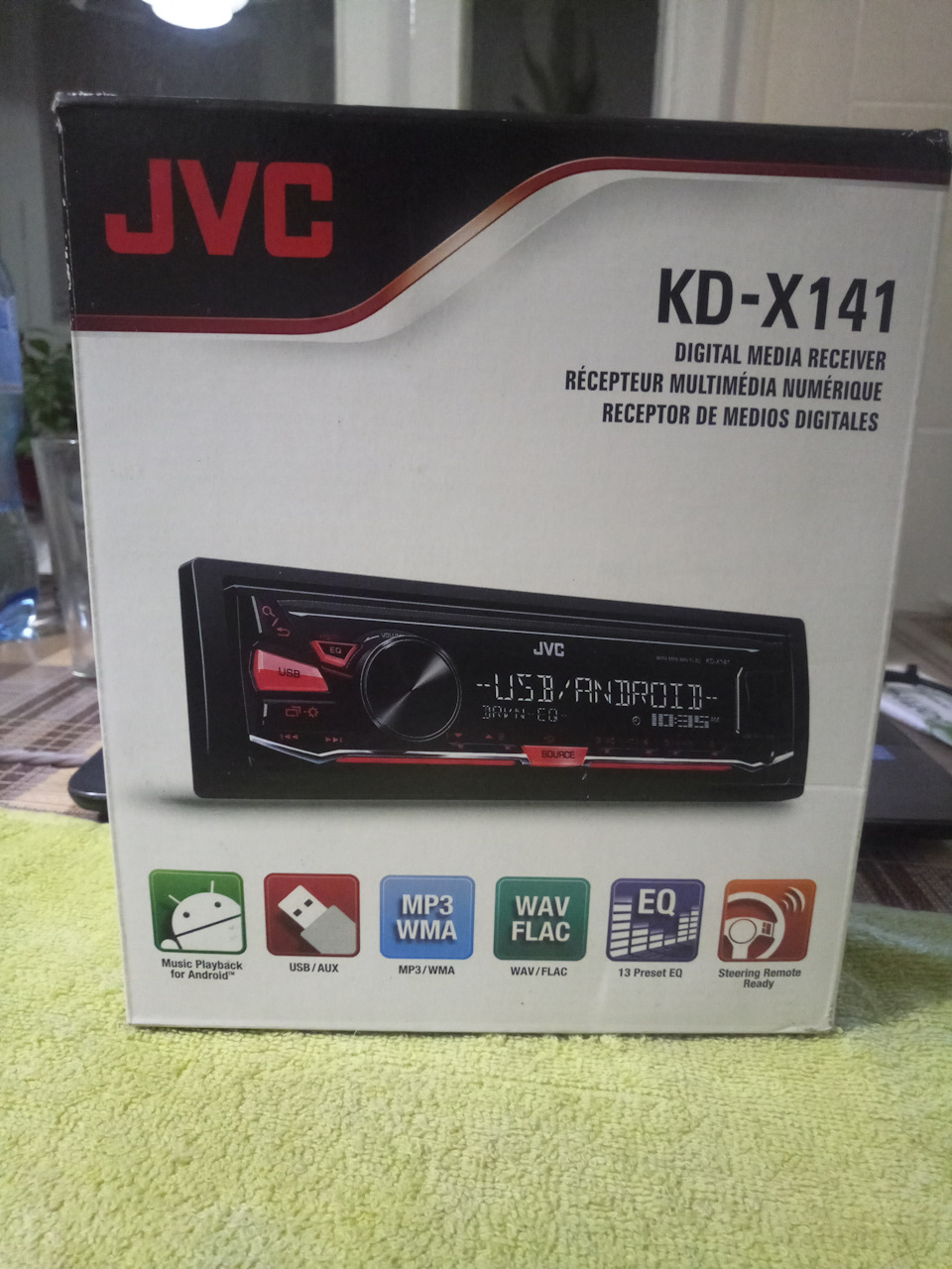 Музика JVC KD-X141 1