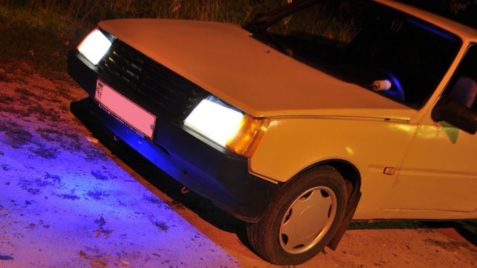 Світлодіоди в нічний час 4