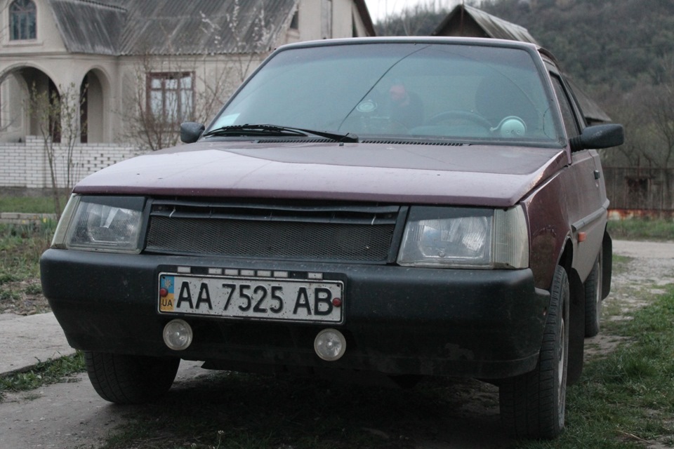 бампер + фари 1