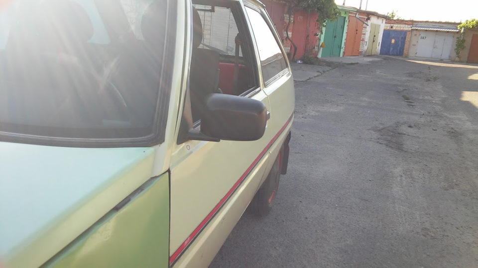 Установка дзеркал від BMW E32 1