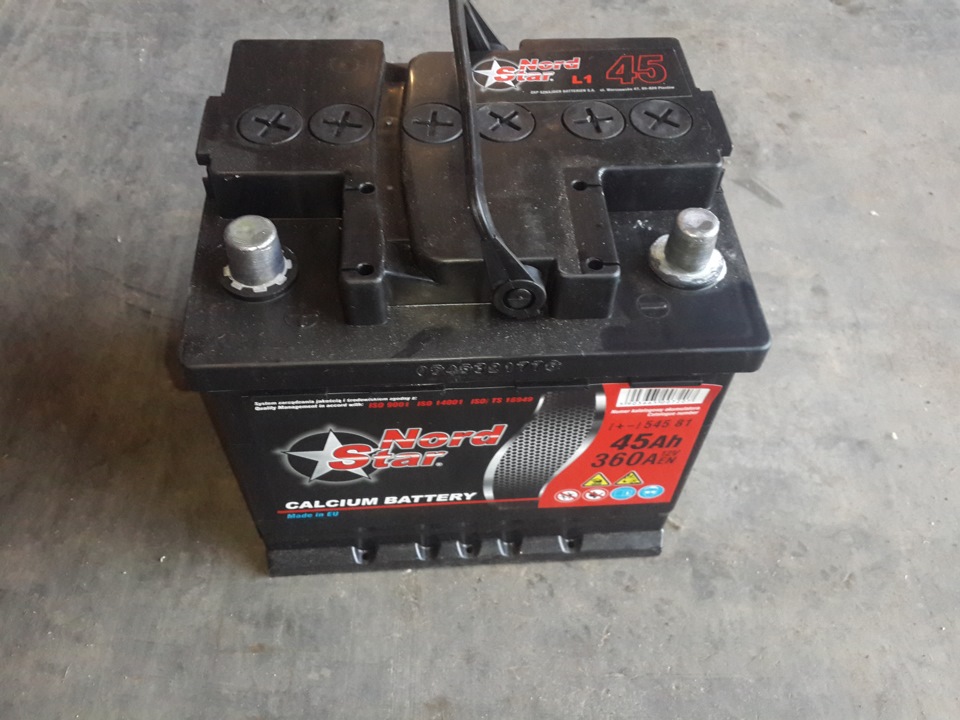 Nord Star 45Ah 360A 1