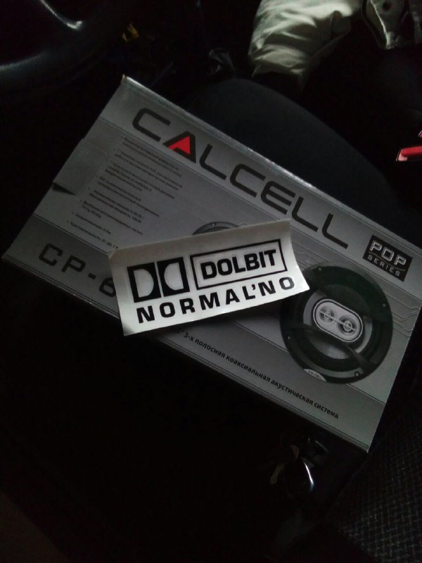 Автоакустика CALCELL CP-653 2