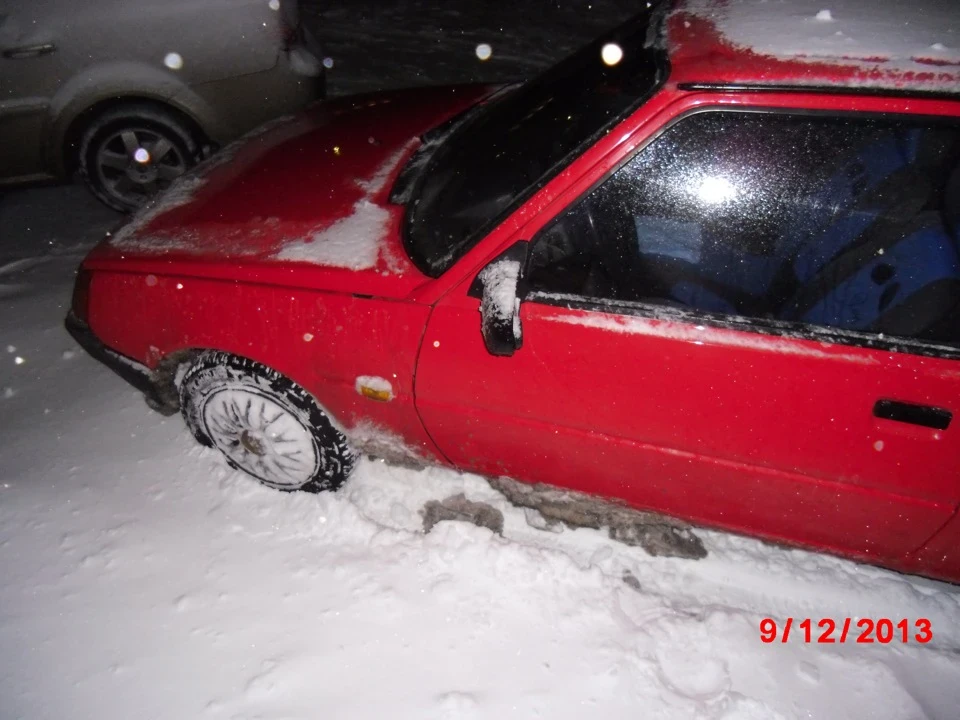 Зима...