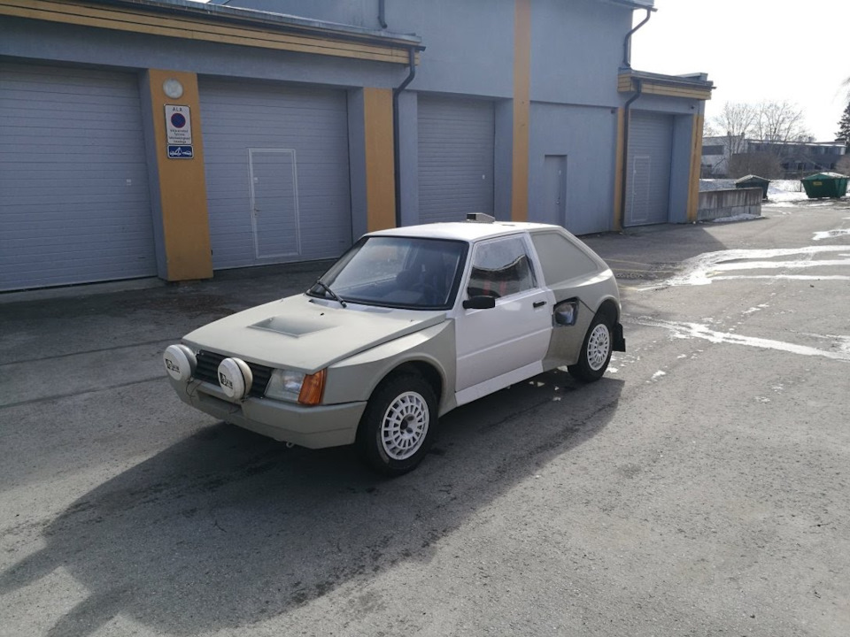 Ралійний ЗАЗ Таврія зі 140-сильним двигуном 1