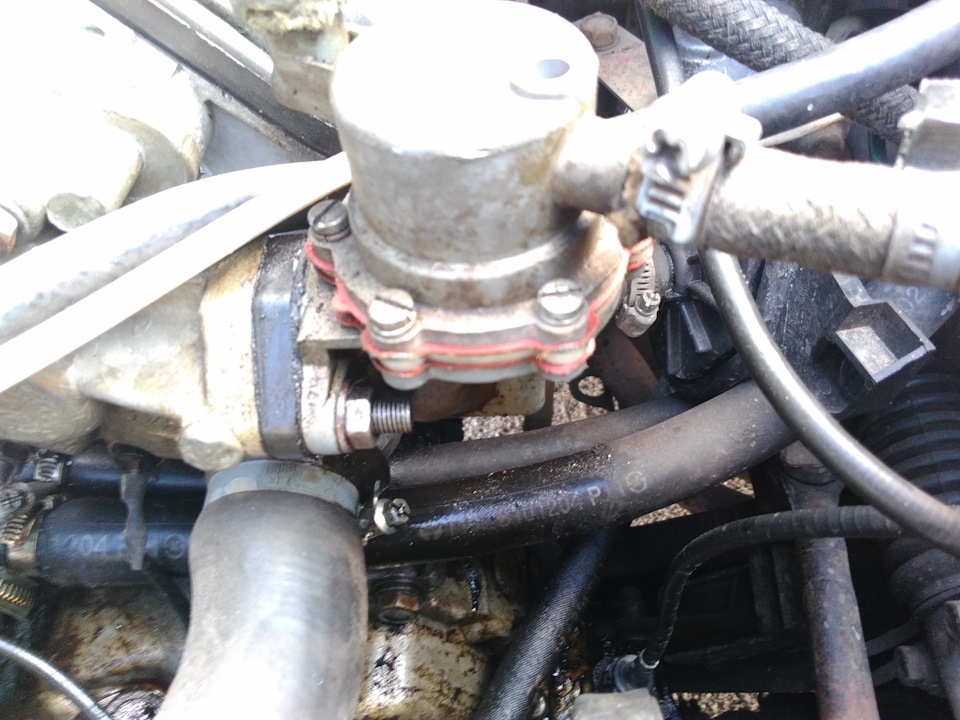 Пламався бензонасос! 1