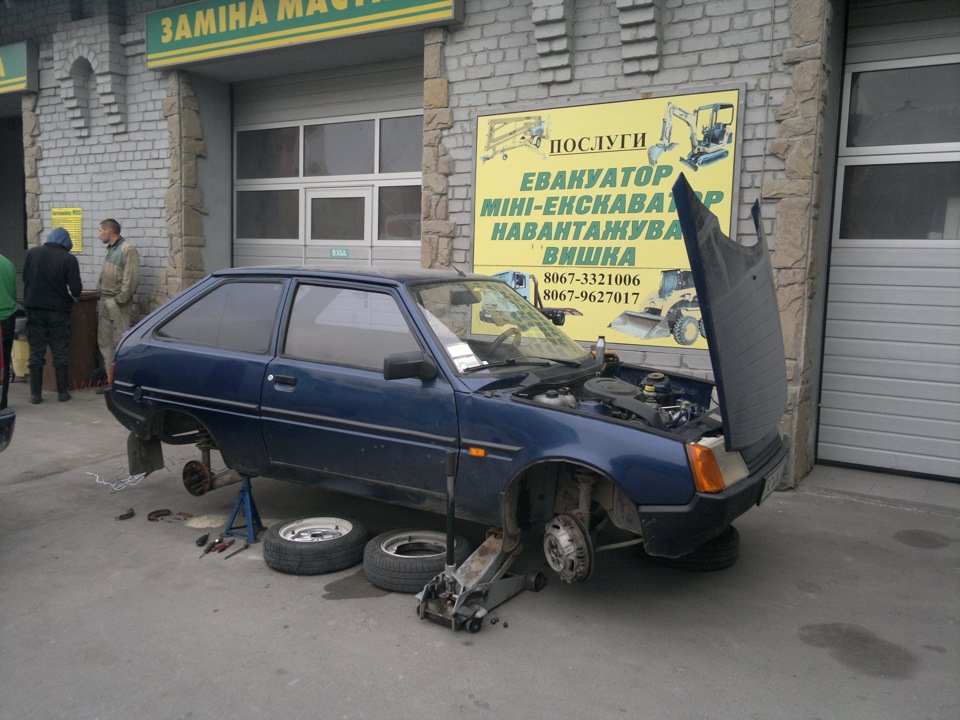 Заміна гальмівної системи 1