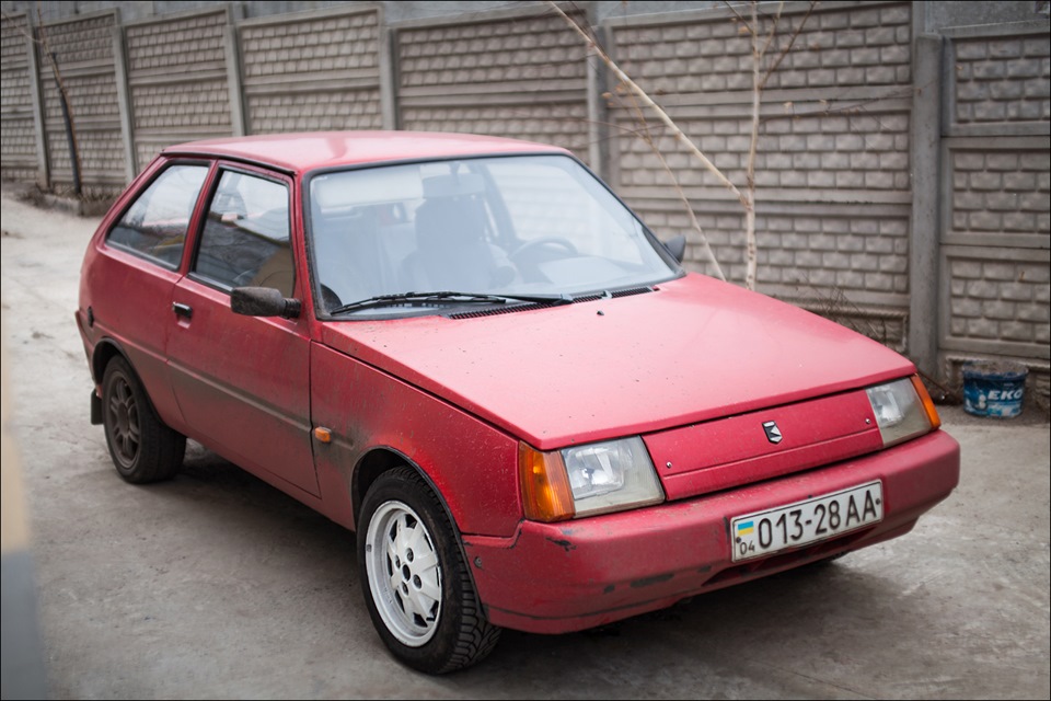 Диски Lancia вже на машині. 1
