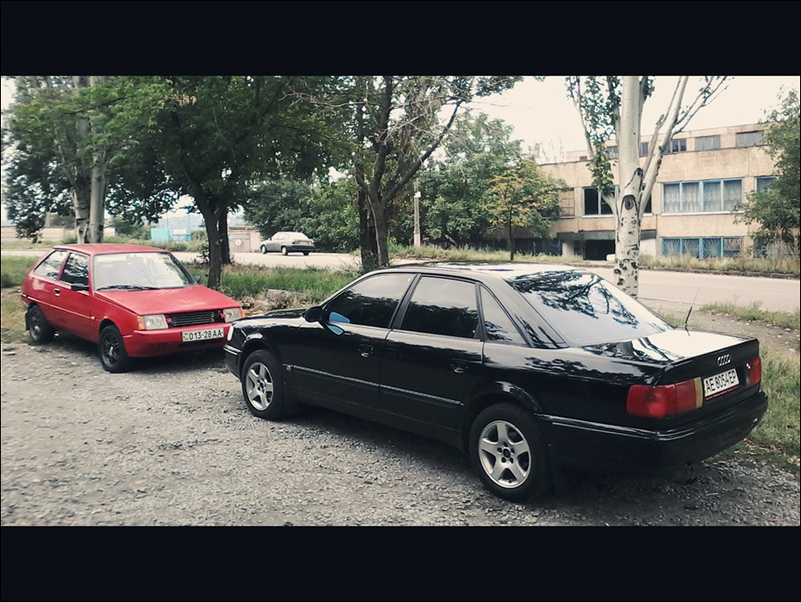 Таврія SNP vs Audi 100 V6 2.6 3