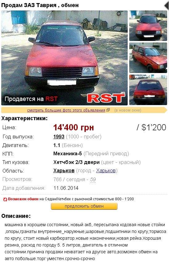 Ходова та просто огляд машинки 2