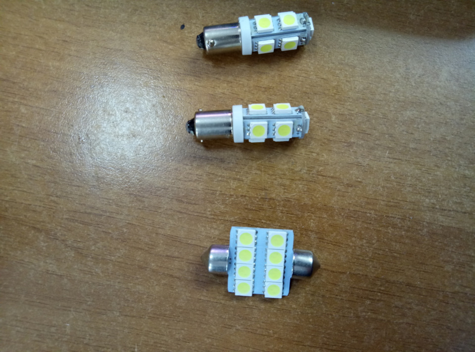 Передок на LED та підсвічування салону. 1